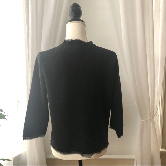 Eddie Bauer boiled wool cardigan - Picture 2 of 5